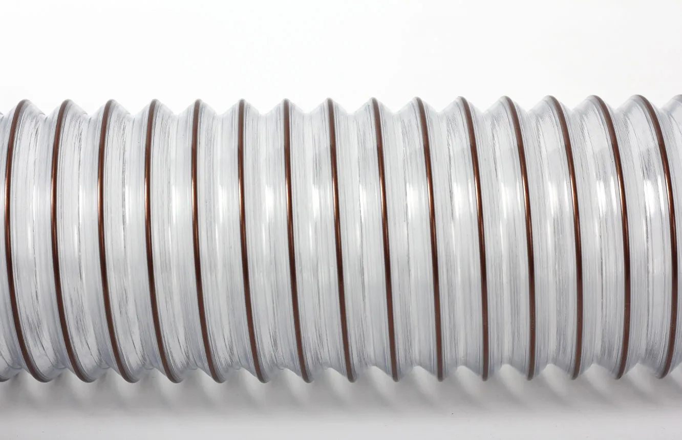 PVC M Absaugschlauch mittelschwer | transparent