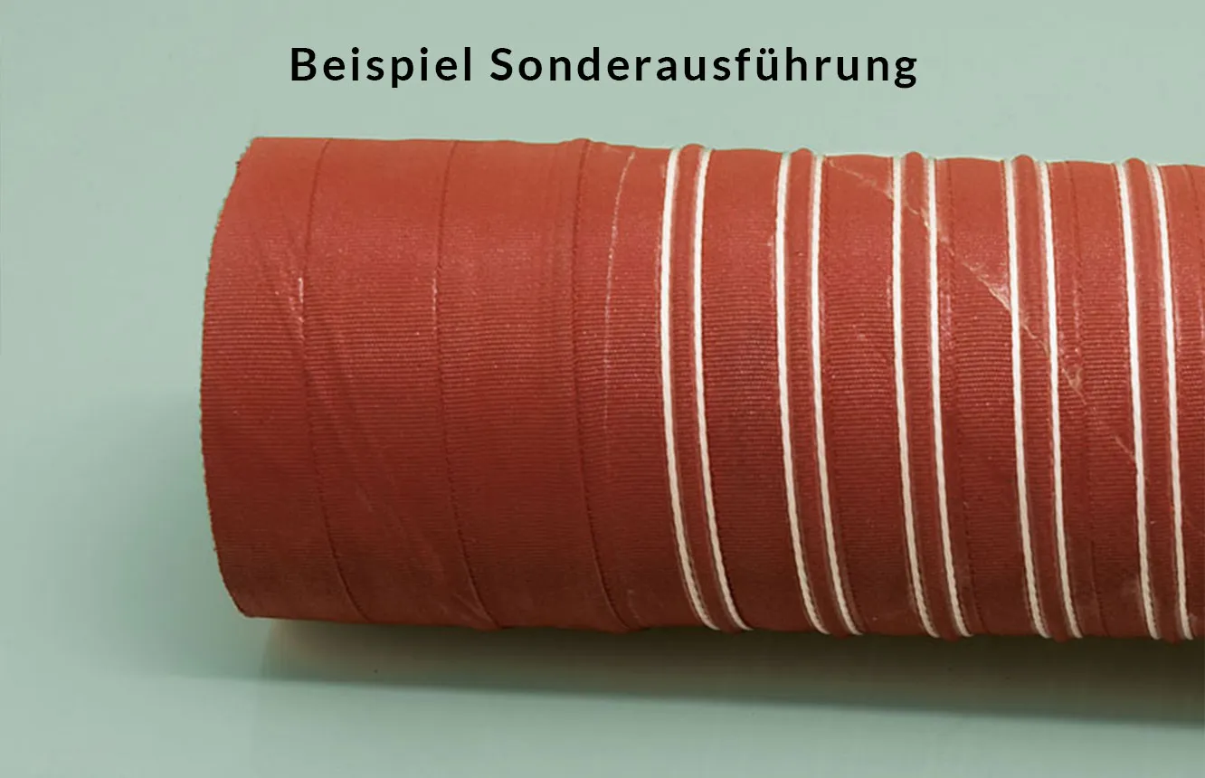 Heißluftschlauch UNI M9 2-lagig (-85°C bis +310°C)