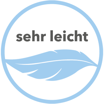 Sehr leicht