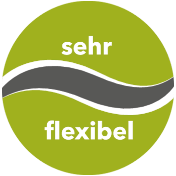 Sehr flexibel