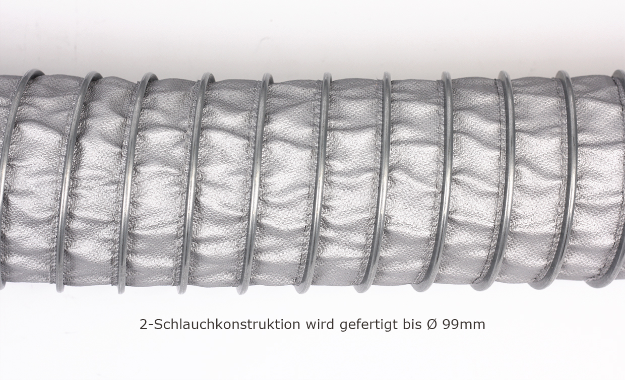 Wąż z profilem zaciskowym KLIPP HT1100 (-20°C do +1100°C)