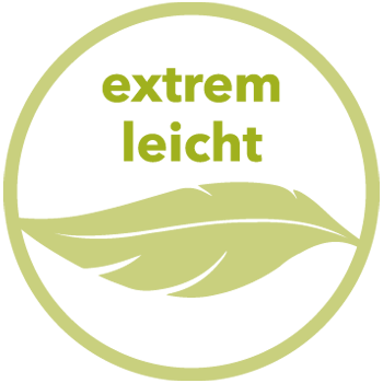 Extrem leicht