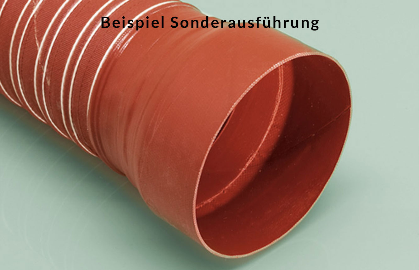 Heißluftschlauch UNI M9 2-lagig (-85°C bis +310°C)