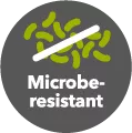 Modstandsdygtig over for mikrober