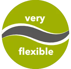 Very flexible